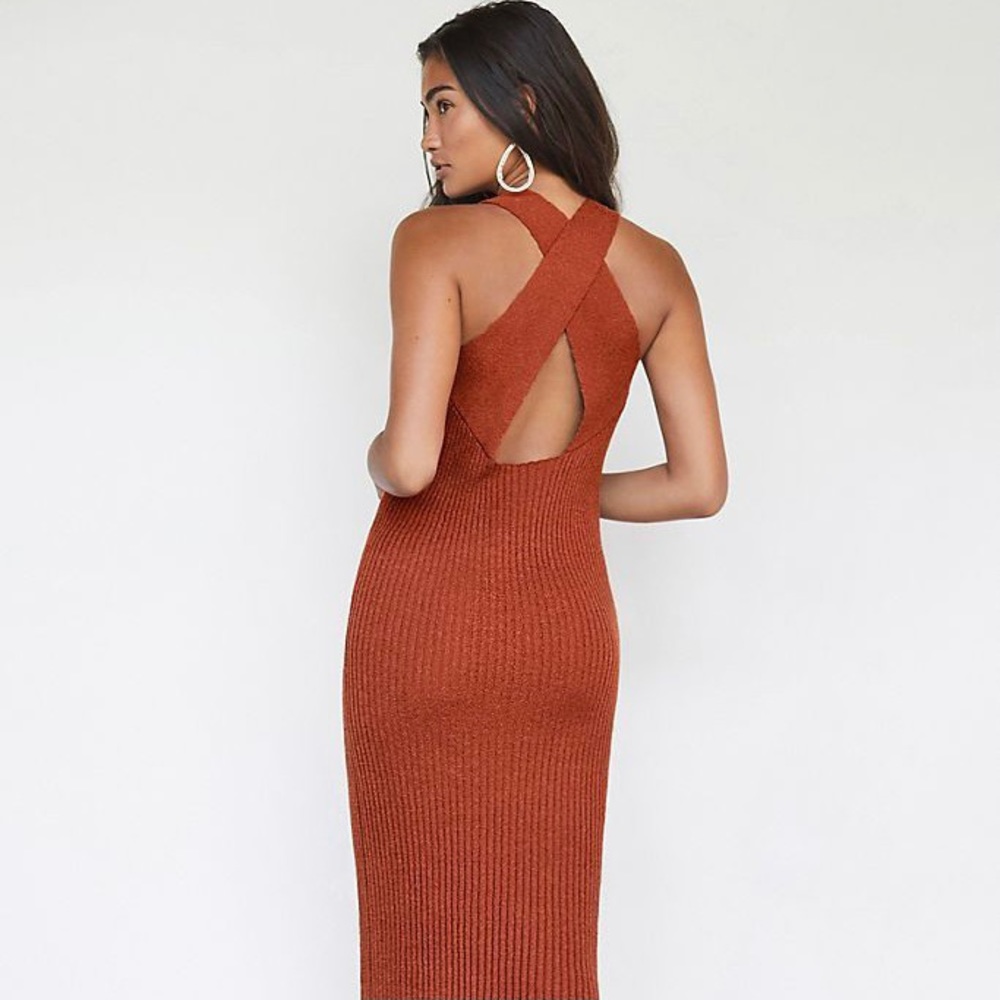Anthropologie Elle knit maxi dress size medium